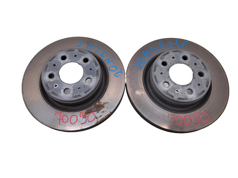 ⭕ 2017-2023 Tesla Model 3 M3 Front PAIR Left & Right Brake Disc Rotor Assembly