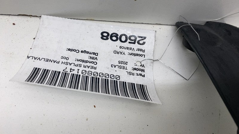 ⭕ 2024 2025 Tesla Model 3 Rear Bumper Lower Valance Diffuser Cover 158