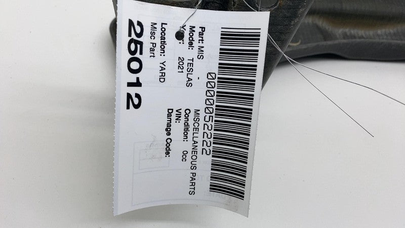 164998700A 2021 2022 2023 2024 Tesla Model S Front Carbon Fiber Ankle Catcher 1649987-00-A