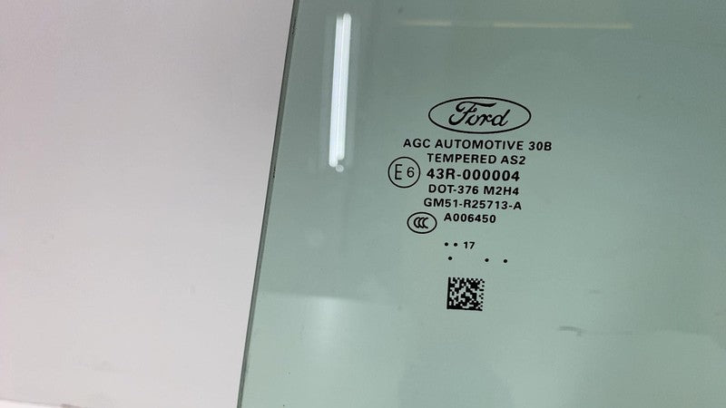 E6 43R-000004 ⭕ 2013-2018 Ford C-Max Rear Driver Side Door Window Glass Left LH Assembly OEM