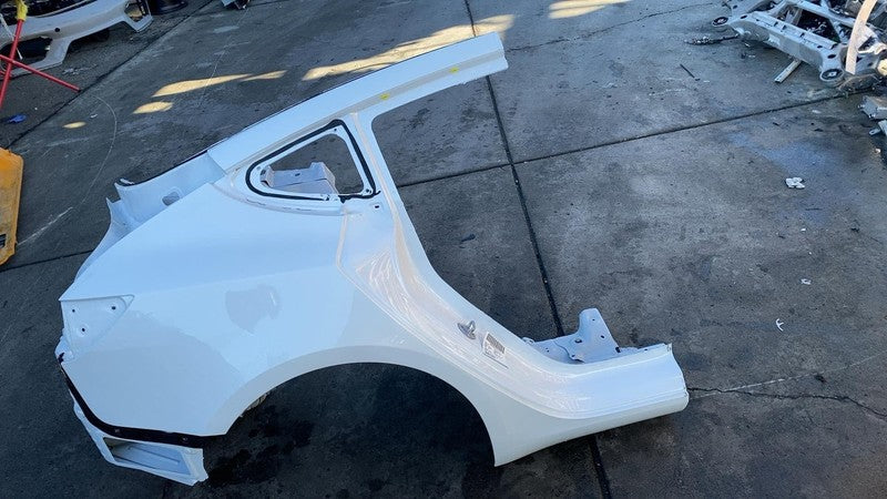 ⭕ 2021-2023 Tesla Model 3 Rear Right Quarter Panel Structural Cutout White PPSW