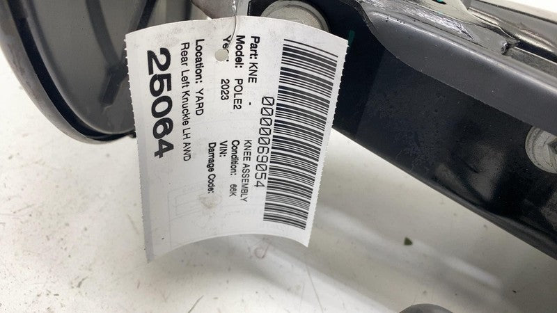 32329003 ⭕21-23 Polestar 2 Rear Left Spindle Knuckle w/ Hub + Links & Spring AWD 31681851