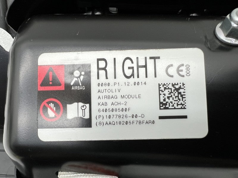 ⭕ 17-23 Tesla Model Y 3 Right Knee Airbag Passenger Safety Module 1077
