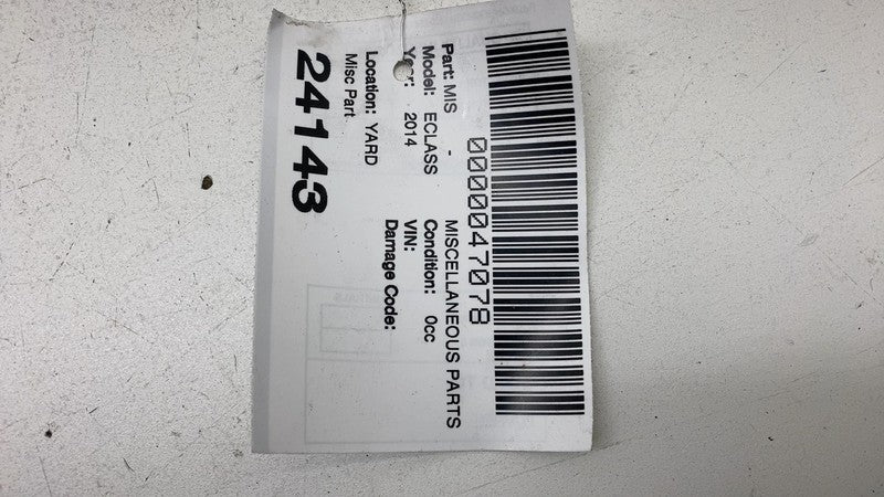 ⭕13-14 Mercedes E350 Rear Left or Right Seat Folding Backrest Handle A