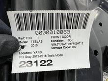 2012-2015 Tesla Model S Front Passenger Side Door Shell Panel Right Gray - PMNG