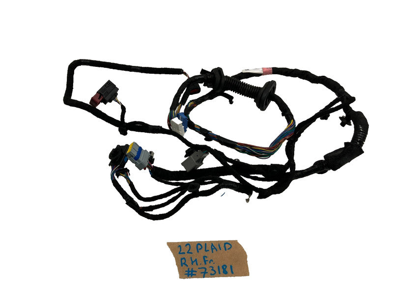 ⭕ 2021-2025 Model S Front Right Door Wiring Harness Cable Wire Loom 24