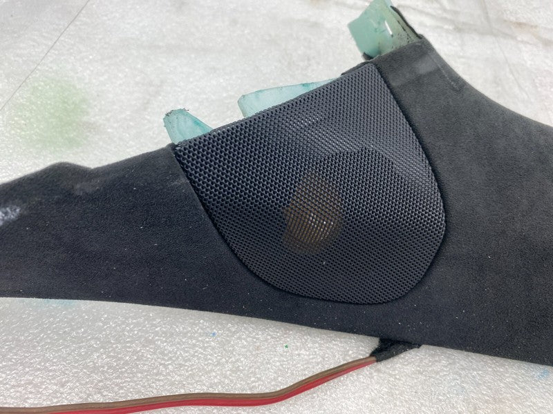 1002488 02 K 12-15 Model S Front Left A-Pillar Upper Trim Cover Panel w/ Speaker 1002488-02-K