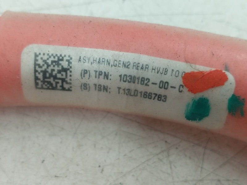 ⭕12-15 Model S Rear HV Junction Box Harness Inlet Data-Ground Cable 10