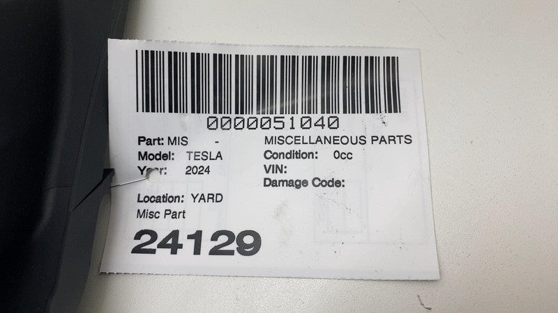 184404000E 2024-2025 Tesla Cybertruck Steering Column Upper & Lower Gap Hider Trim Cover