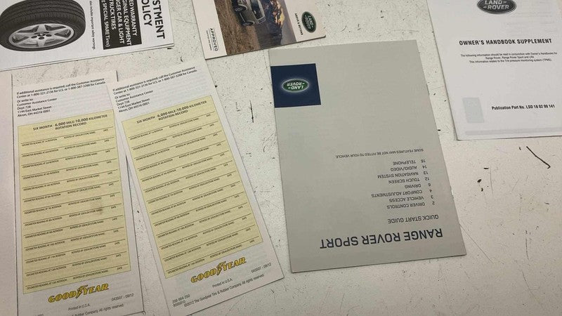 ⭕ 2014-2017 Land Rover Range Rover Sport Owners Manual User Booklet Ha
