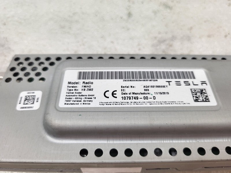 107974900D ⭕ 2017-2023 Model 3 Harman Becker FM HD Audio Radio Receiver Module 1079749-00-D