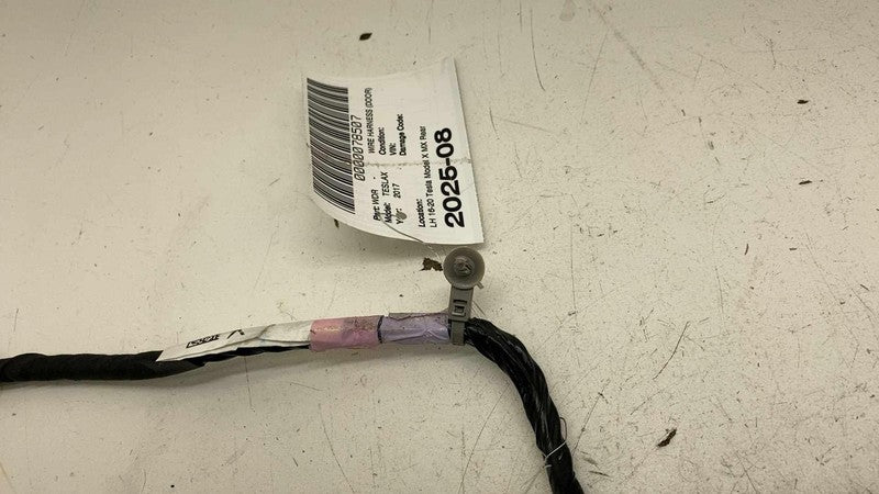 ⭕ 16-20 Tesla Model X Rear Left Door Damper Strut Wiring Harness LH 10