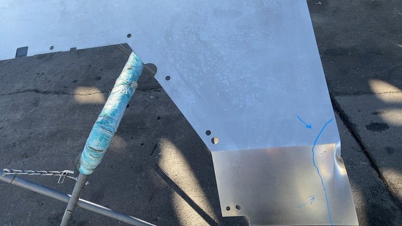 1928317-00-A ⭕2024 Tesla Cybertruck Rear Passenger Outer Bed Side Quarter Panel Closure Right