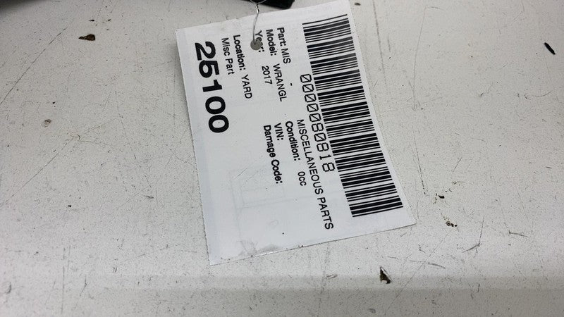 ⭕ 2011-2018 Jeep Wrangler Front Left Side Upper & Lower B Pillar Trim 