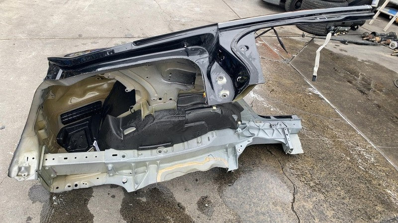 ⭕ 2020-2024 Tesla Model Y Rear Left Quarter Panel Structural Cutout Black - PBSB