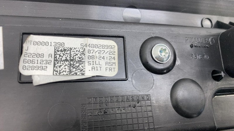 PT-00001390 22-24 Rivian R1T Front/ Rear LH & RH Door Sill Scuff Plate PT00001399/PT00001404