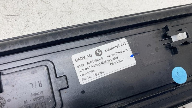 ⭕ 17-20 BMW 540i  Front Left or Right Door Sill Scuff Plate Trim 51478