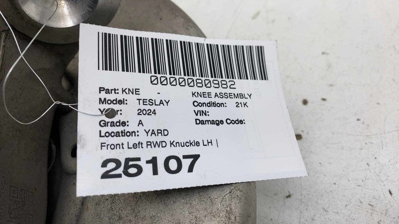 ⭕ 2020-2024 Tesla Model Y Front Left Spindle Knuckle w/ Dust Shield 11