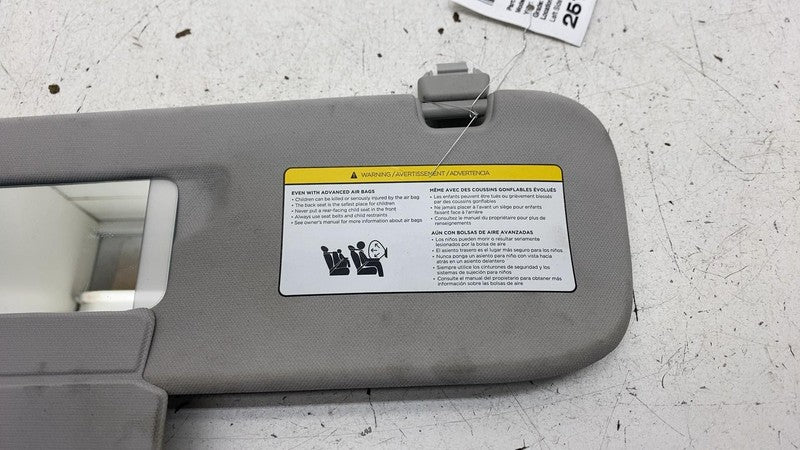 ⭕ 17-23 Tesla Model 3 M3 Front Driver Side Windshield Sun Visor Sunvis