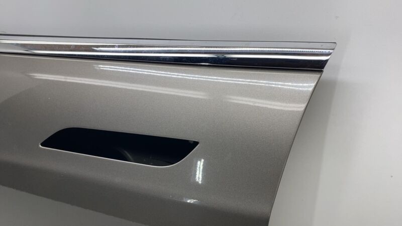 2012-2015 Tesla Model S MS Front Driver Side Door Shell Panel Left LH Brown PPTI