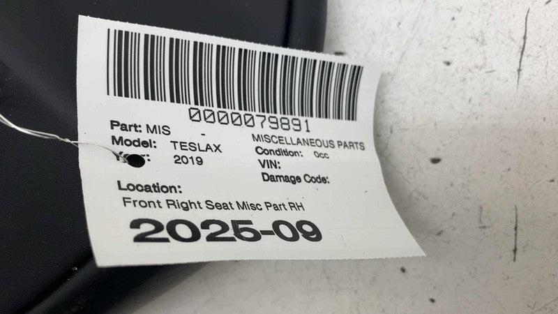 ⭕ 2016-2020 Tesla Model X MX Front 1st Row Right Side Headrest Black R