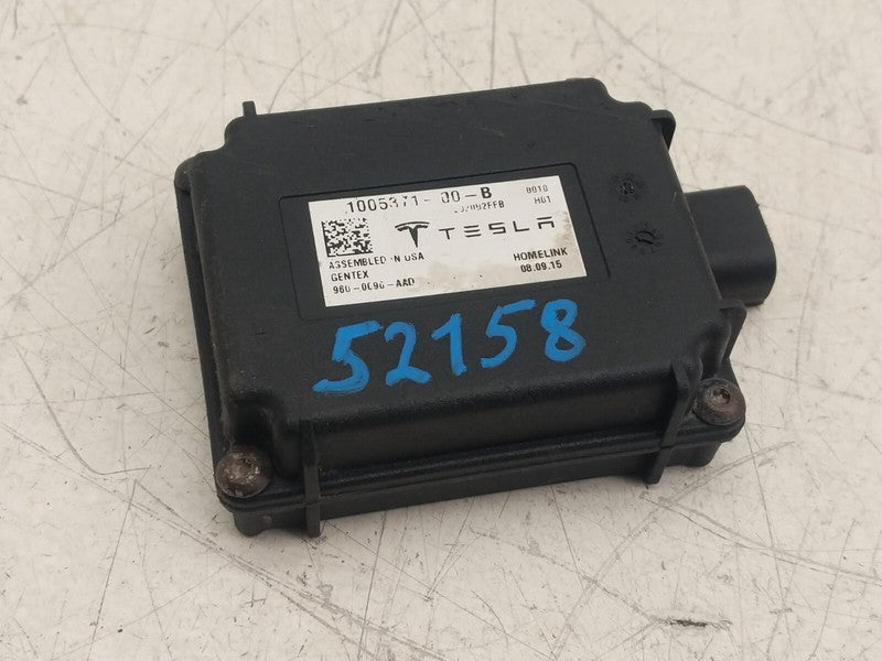 ⭕ 12-17 Tesla Model S Homelink Computer Garage Door Opener Module 1005