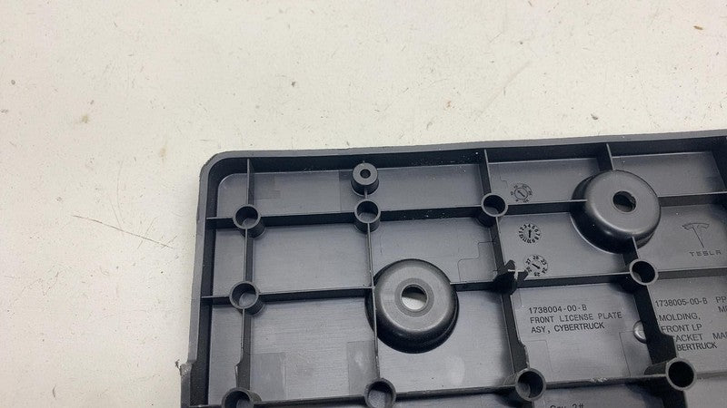 ⭕ 2024 Tesla Cybertruck Front Bumper License Plate Bracket Holder 1738