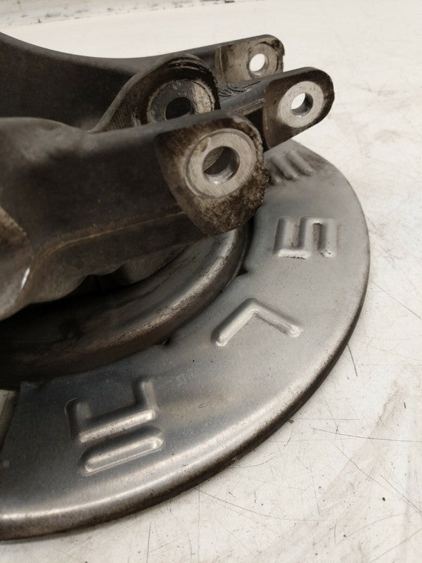 ⭕ 16-20 Tesla Model X Rear Side Suspension Knuckle & Shield Right 1027