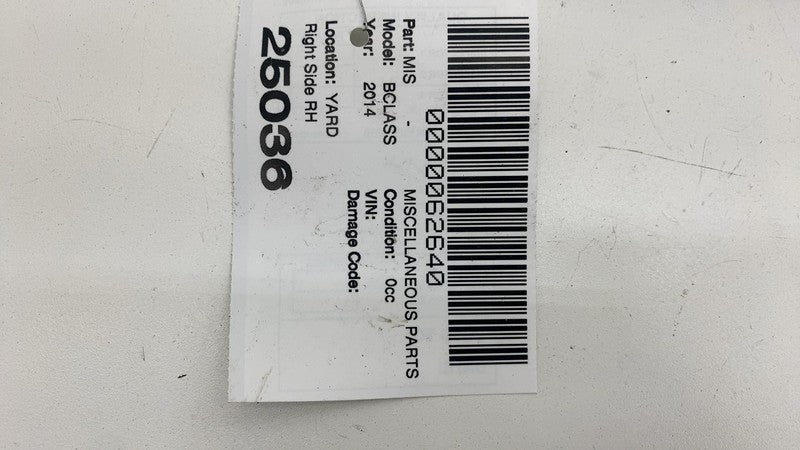 A2043260598 ⭕2014-2015 Mercedes-Benz B Electric Drive Rear Shock Absorber Right A2043260598