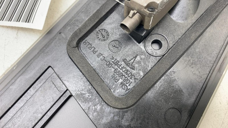 ⭕ 16-20 Tesla Model S Driver B-Pillar Applique Glass & Camera Left 108