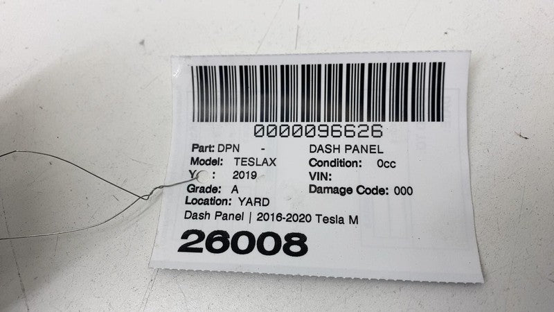 ⭕ 16-20 Model X Dashboard Instrument Panel Interior Dash Trim Cover 10