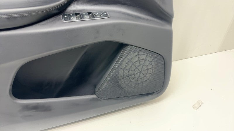 ⭕ 16-20 Tesla Model X Front Driver Side Interior Door Panel Trim Card 