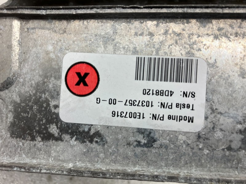 1037357-00-G ⭕ 16-20 Tesla Model S X Battery Cooler Heat Exchanger Chiller EXV 1037357-00-G