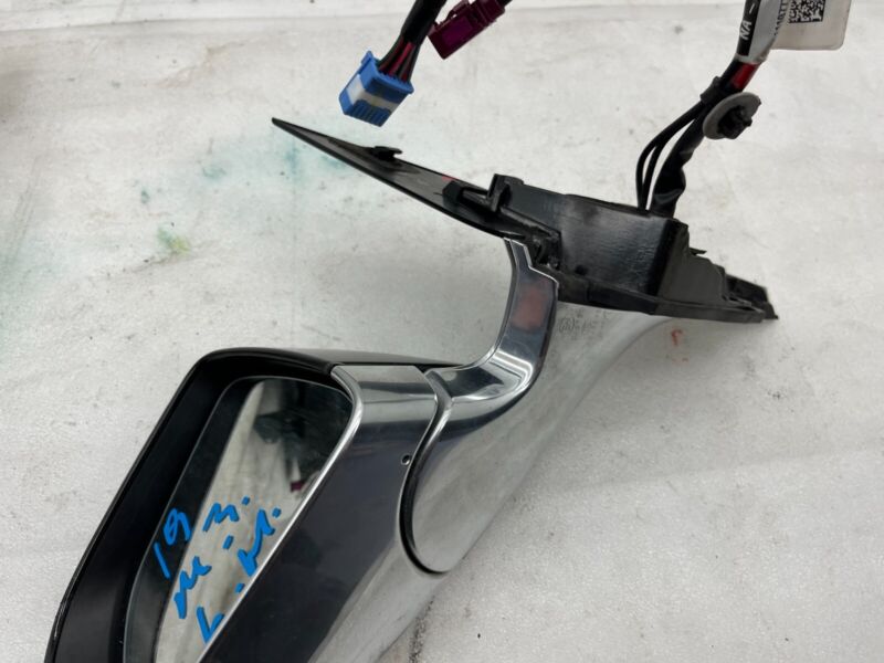 ⭕ 2017 - 2020 Tesla Model 3 M3 Driver Left Exterior Rear View Door Mirror LH