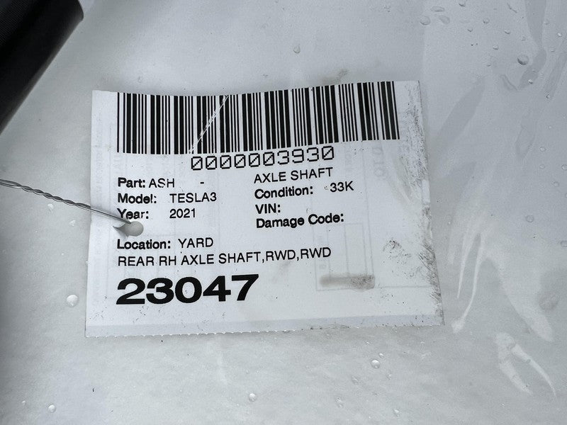 ⭕ 17-23 Model 3 M3 Rear Left or Right CV Axle Shaft Halfshaft 25MM 104