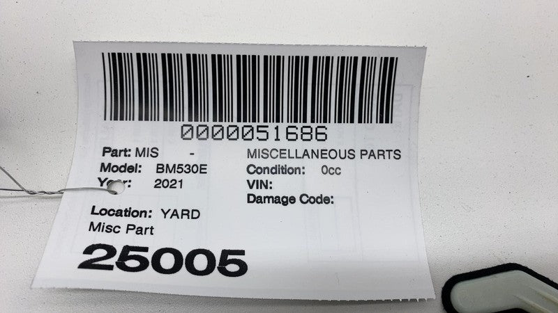 2017-2023 BMW 530e Front & Rear Left A + B + C-Pillar Upper Trim Cover