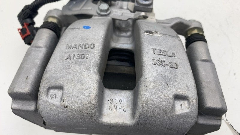 ⭕ 17-25 Tesla Model 3 M3 Rear Left Caliper w/ Brake Hose Line BASE 104