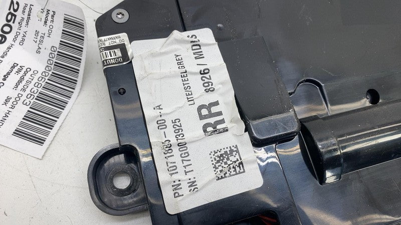 ⭕ 2016-2020 Model S Rear Right Exterior Door Handle Outer Gray PMNG 10