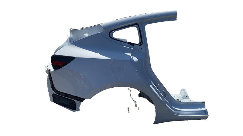 ⭕ 21-23 Tesla Model 3 Rear Right Quarter Panel Structural Frame Cut White - PPSW