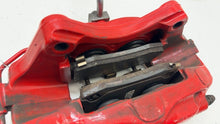 ⭕ 2012-2020 Tesla Model S Rear Driver Side Caliper Red w/ Brake Hose Line Left