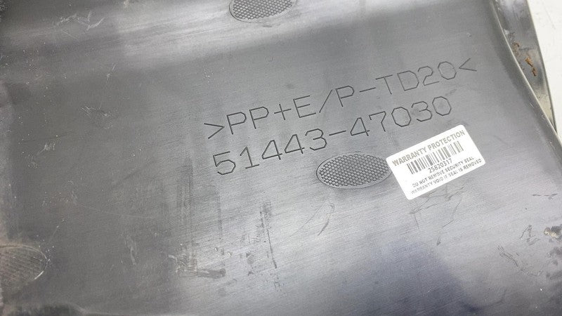 5144347030 ⭕2023-2025 Toyota Prius Right Under Engine Splash Guard Shield Cover 51443-47030