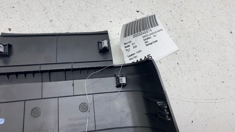 ⭕ 2022 2023 2024 Rivian R1T R1S Center Console Rear Trim Cover Panel P