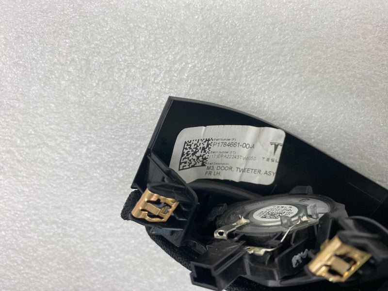 ⭕ 17-23 Model 3 Front Left Door Corner Tweeter Speaker & Cover OEM 178