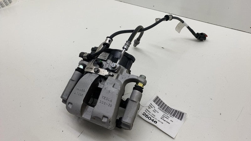 1044623-00-J ⭕ 2017-2025 Tesla Model 3 Rear Left Caliper w/ Brake Line Hose BASE 1044623-00-J