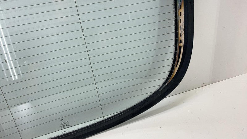 ⭕ 12-17 Tesla Model S Rear Back Tailgate Liftgate Trunk Lid Glass 6005