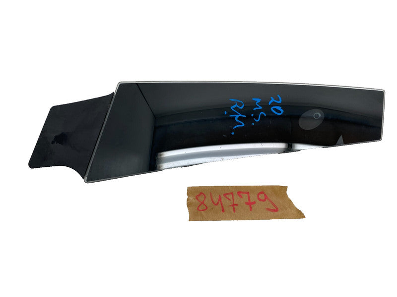 109230700G ⭕ 16-20 Tesla Model S Passenger Side B-Pillar Glass Applique Right 1092307-00-G