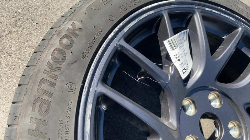 ⭕24 Tesla Model 3 Wheel Rim 18x8.5J +38MM w/ Hankook Tire 235/45R18 13