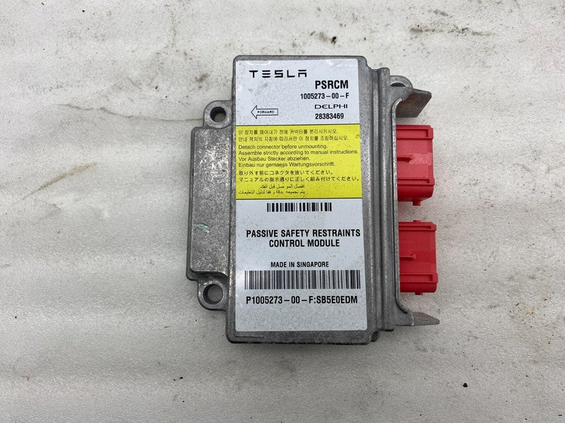 1005273 00 F ⭕ 2012-2015 Tesla Model S Passive Safety Restraints Control Module 1005273-00-F