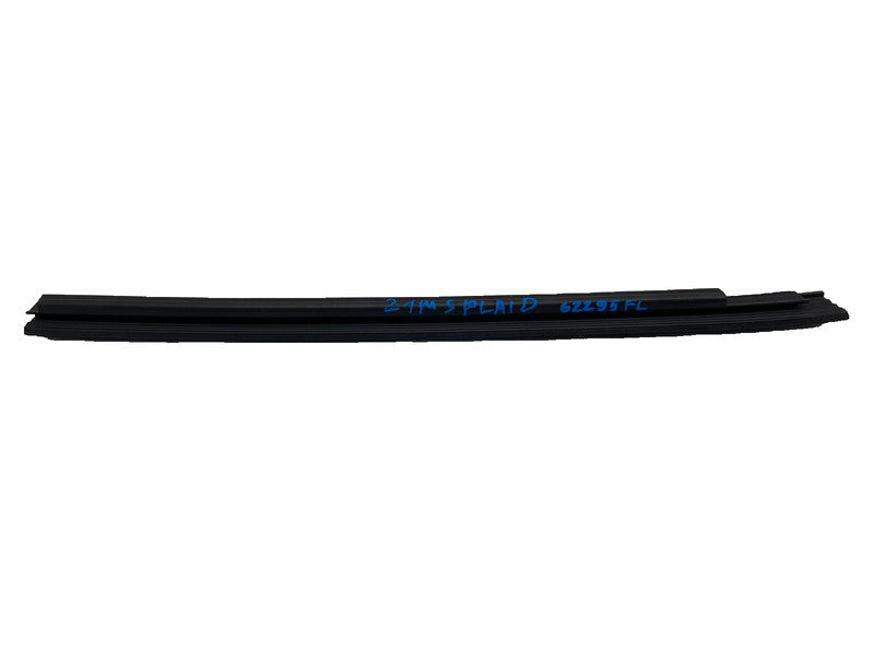 ⭕ 21-25 Tesla Model S Front Driver Side Door Window Inner Belt Rubber Seal Left