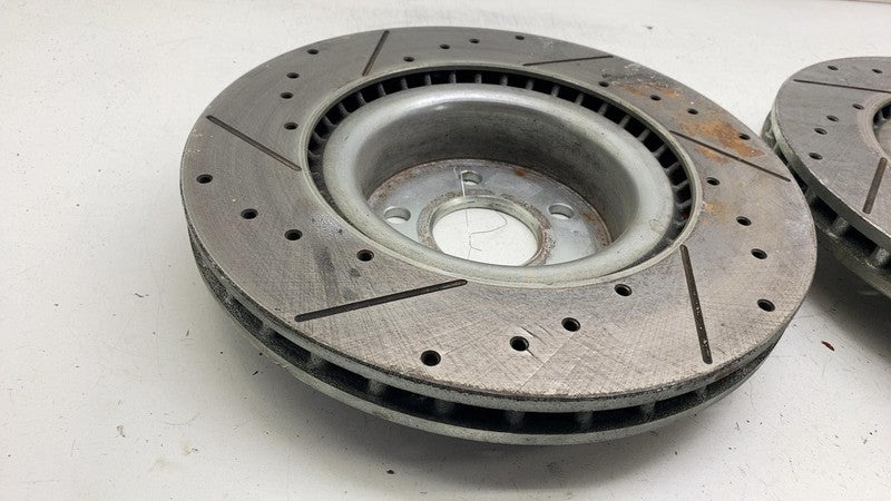 ⭕ 2012-2015 Tesla Model S SET of 2 Front Left & Right Brake Disc Rotor